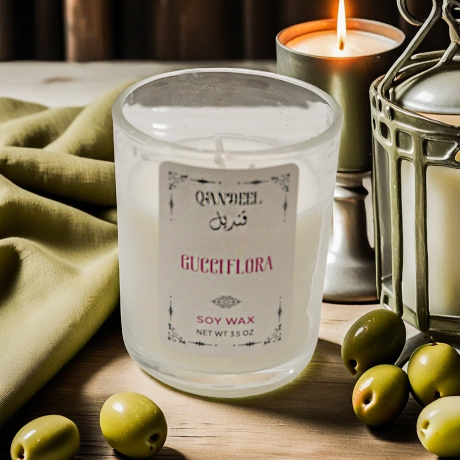 GUCCI FLORA JAR CANDLE qandeelofficial new