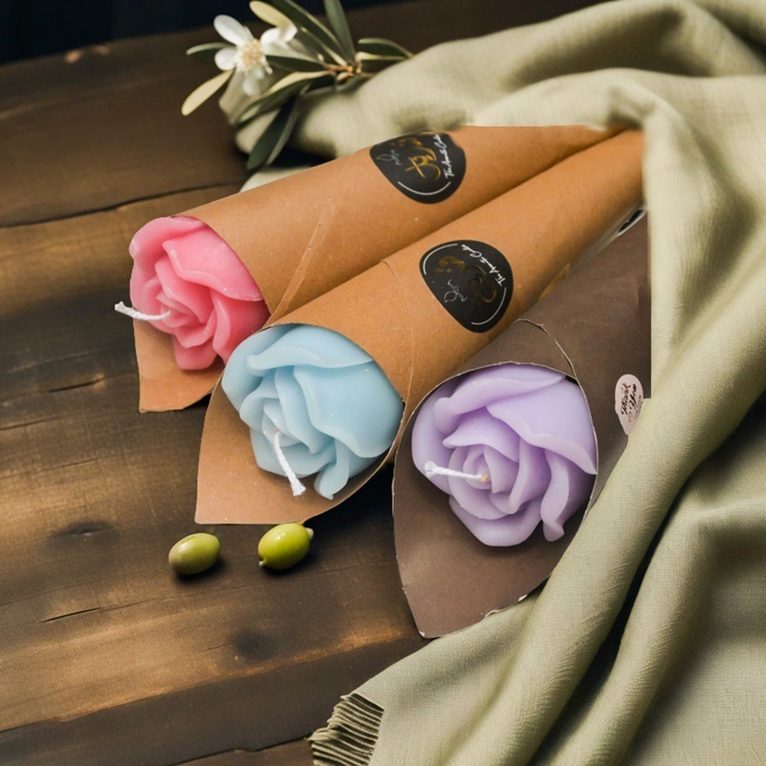 Rose Candle qandeelofficial