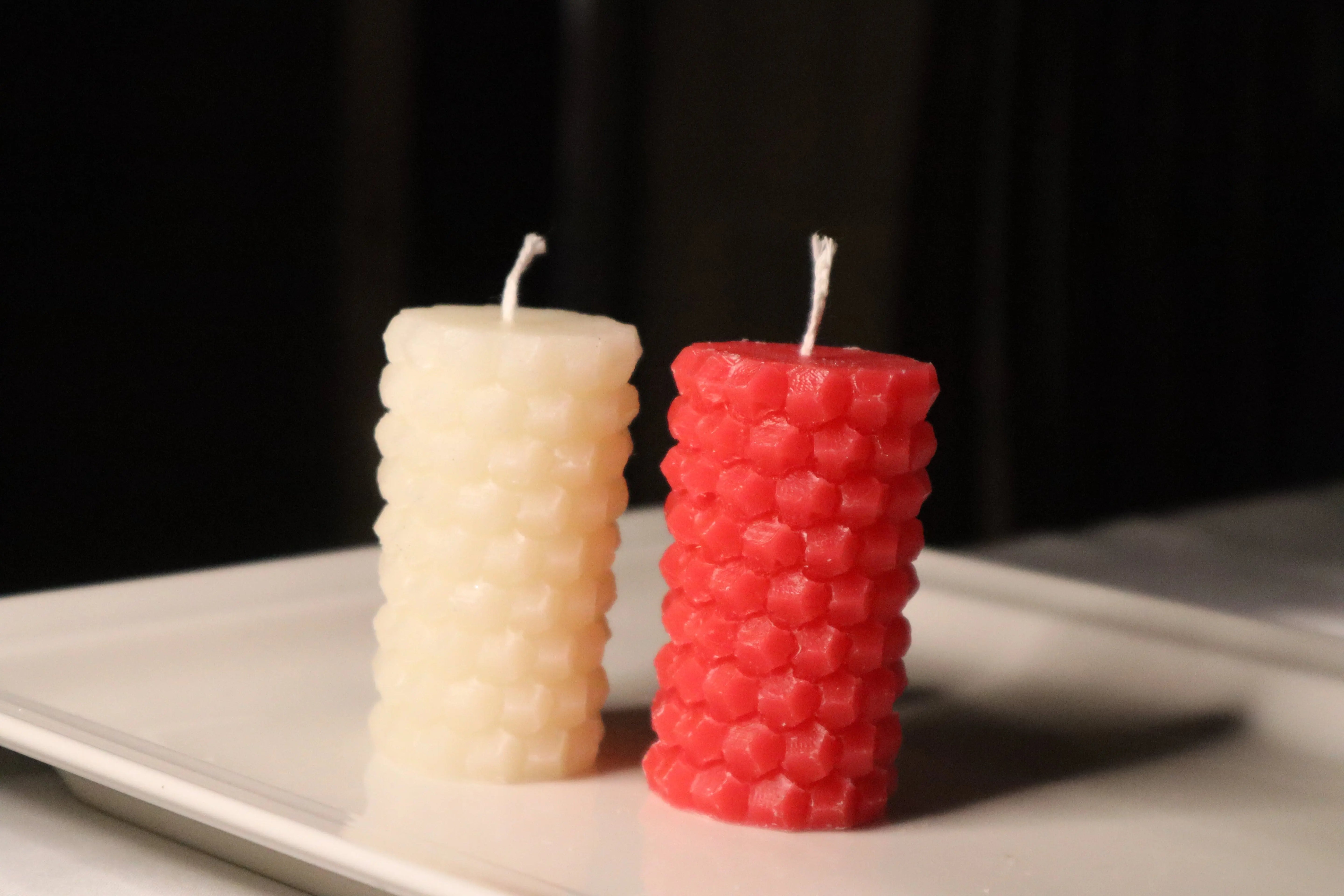 MINI PILLAR  CANDLE qandeelofficial